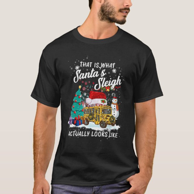 That Is What Santa_s Sleigh Actually Looks Like Ch T Shirt (Framsida)