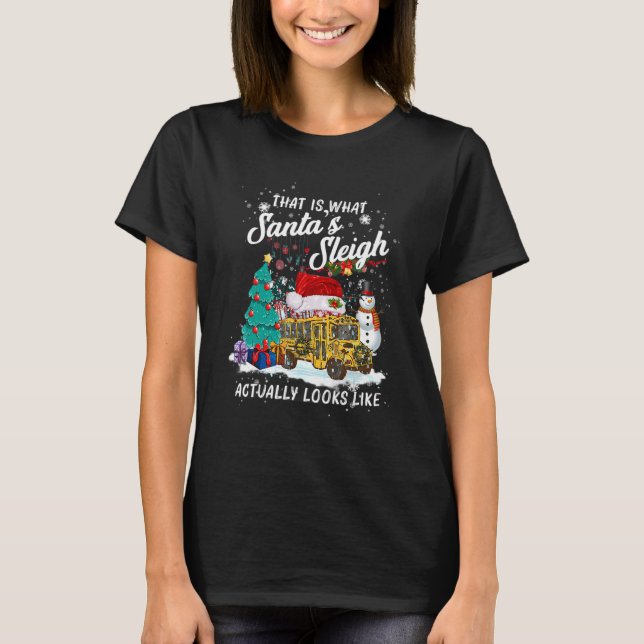 That Is What Santa_s Sleigh Actually Looks Like Ch T Shirt (Framsida)