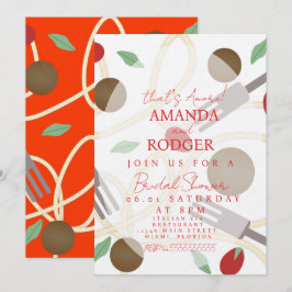 That’s Amore Italian Pasta Wedding Inbjudningar