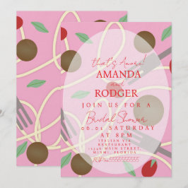 That’s Amore Italian Pasta Wedding Inbjudningar