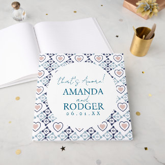 That’s Amore Italian Tiles and Hearts Gästböcker