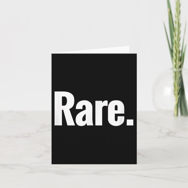 That Says Rare Shirt - A Design That Says Rare  Kort (Framsida)