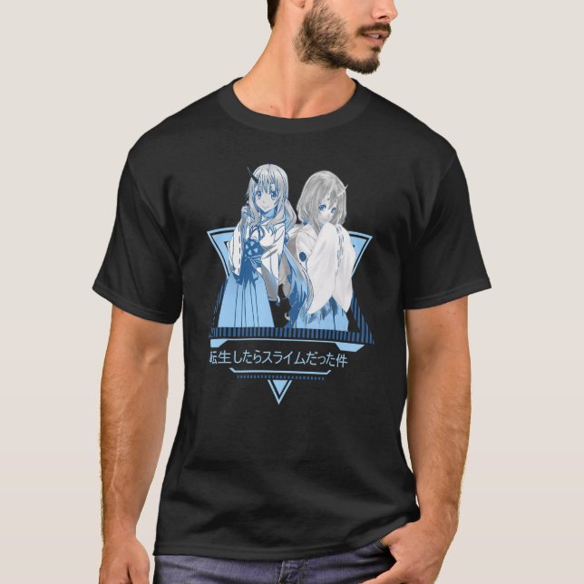 That Time I Got Reincarnateds As A Slime Vapourwar T Shirt (Framsida)