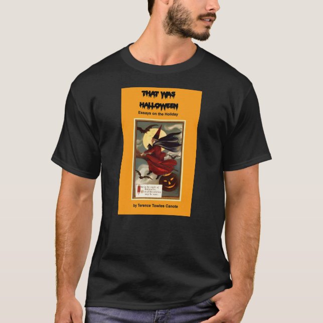 That Was Halloween T-Shirt på svenska (Framsida)