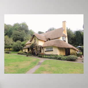 Thatage in Selworthy Poster