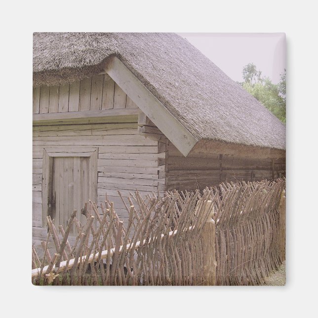 Thatch Tak House, Rumsiskes Museum, LITAUEN - Magnet (Framsidan)