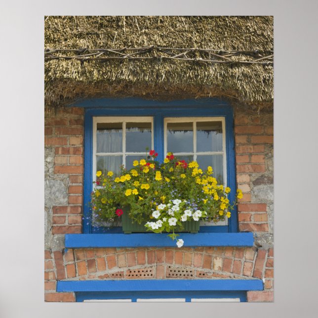 Thatched Cottage, Adare, County Limerick Poster (Framsidan)