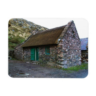 Thatched irländsk stenstugaFlexi magnet