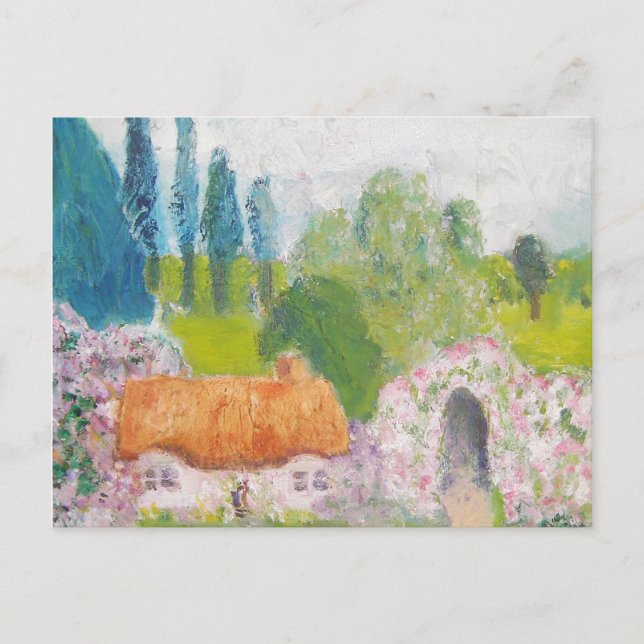 Thatched ro stuckage vykort (Framsida)