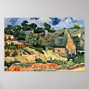 Thatched stugor på Cordevilledeutsch: Poster