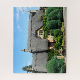 Thatched takstuga, i att gå i flisor Campden Pussel