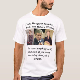 Thatcher Bush, Clinton T-shirt