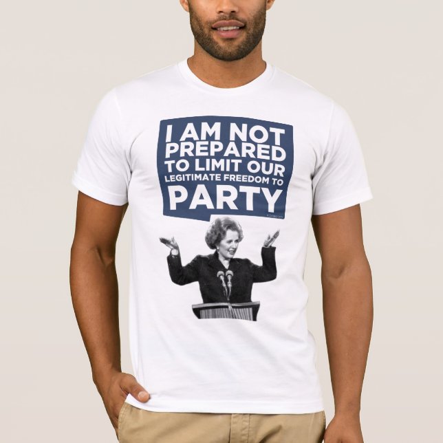 Thatcher Party T-shirt (Framsida)