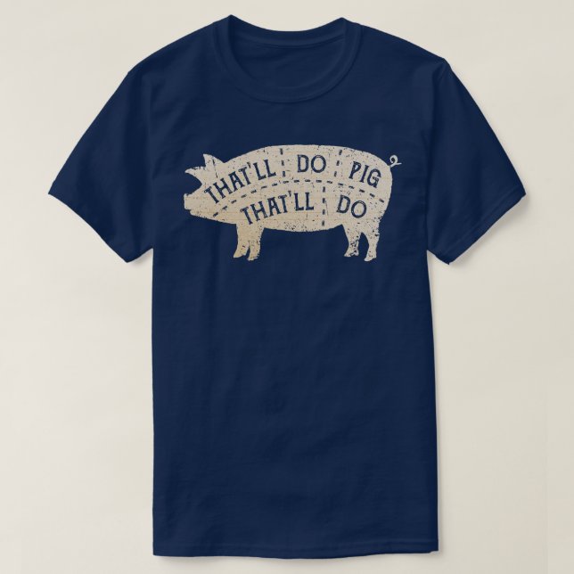 Thatll Do Gris 2 T Shirt (Design framsida)