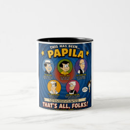 "That's All, Folks!" Mug – Universo Papila | Colle Två-Tonad Mugg