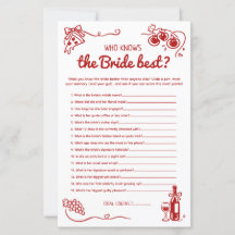 That's Amore Bröllakskvällens Brudquiz
