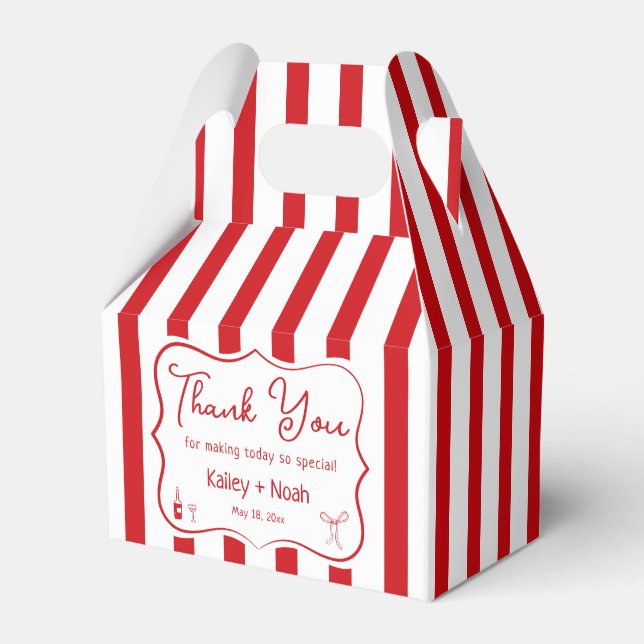 Thats Amore Engagement Party Presentaskar (Framsidan Sidan)