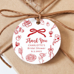 That's Amore Handritad Italiensk Bröllopsdusch Gåvor Etiketter