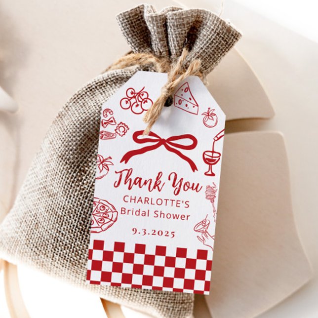 That's Amore Handritad Italiensk Bröllopsdusch Presentetikett (Skapare uppladdad)