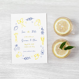 That's Amore Handritad Lemonsyrisk Italiensk Bröll Spara Datumet