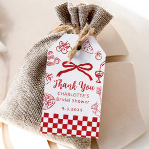 That's Amore Handriten Italiensk Bröllopsdusch Presentetikett