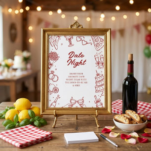 That's Amore Italiensk Bröllopsfest för Brudpar Si Poster