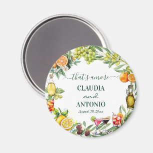 That's Amore Italienska Citrus Bröllopsgåva Magnet