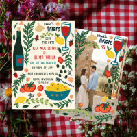 That's Amore Italienska Mat Spara Datum Förlovning