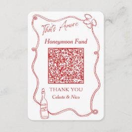 That's Amore Italienska Smekmånadsfondens QR-kod Tilläggskort