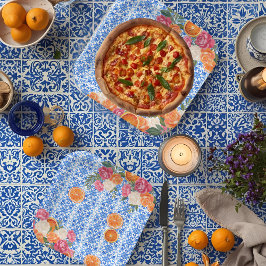 Thats amore mediterranean blue tiles bridal shower