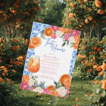Thats amore mediterranean blue tiles bridal shower