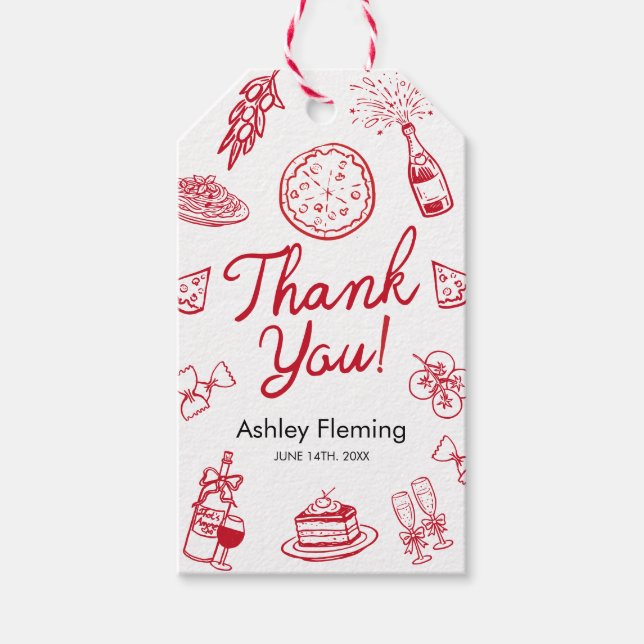 That's Amore Tack Presentetikett (Framsidan)