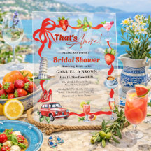 That's Amore Whimsical Italiensk Bröllopsdusch