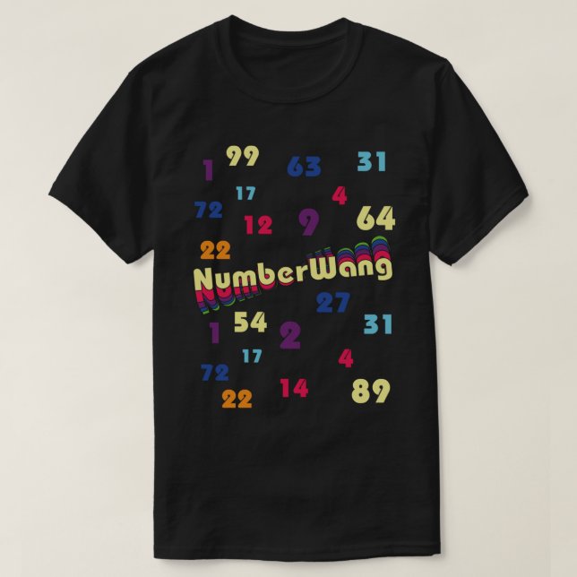 Thats NumberWang! T Shirt (Design framsida)