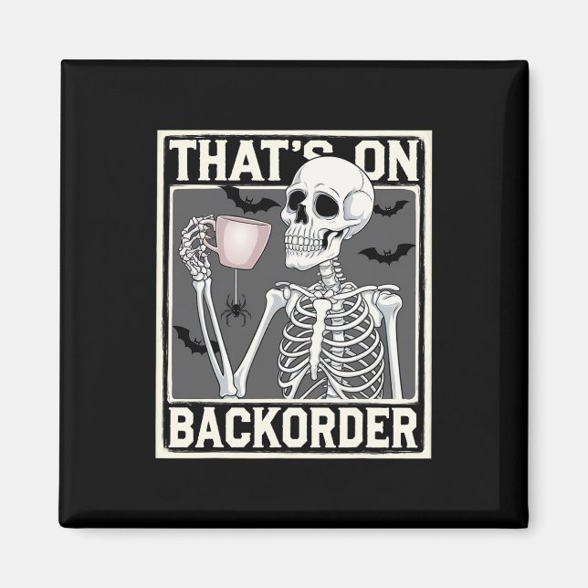 That's On Ckorder Pharmacy Tech Skeleton That's Ck Magnet (Framsidan)