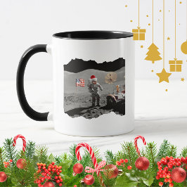 That's One Small Step for Santa Apollo 17 Mugg
