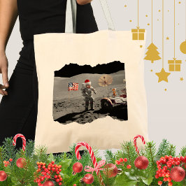 That's One Small Step for Santa Apollo 17 Tygkasse