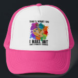 That's What I Do I Make Art And I Forget Things Keps<br><div class="desc">That's What I Do I Make Art And I Forget Things Art Painting Funny Humor Tee Gifts for Men,  Women, </div>