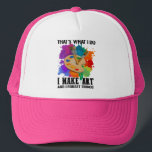 That's What I Do I Make Art And I Forget Things Keps<br><div class="desc">That's What I Do I Make Art And I Forget Things Art Painting Funny Humor Tee Gifts for Men,  Women, </div>
