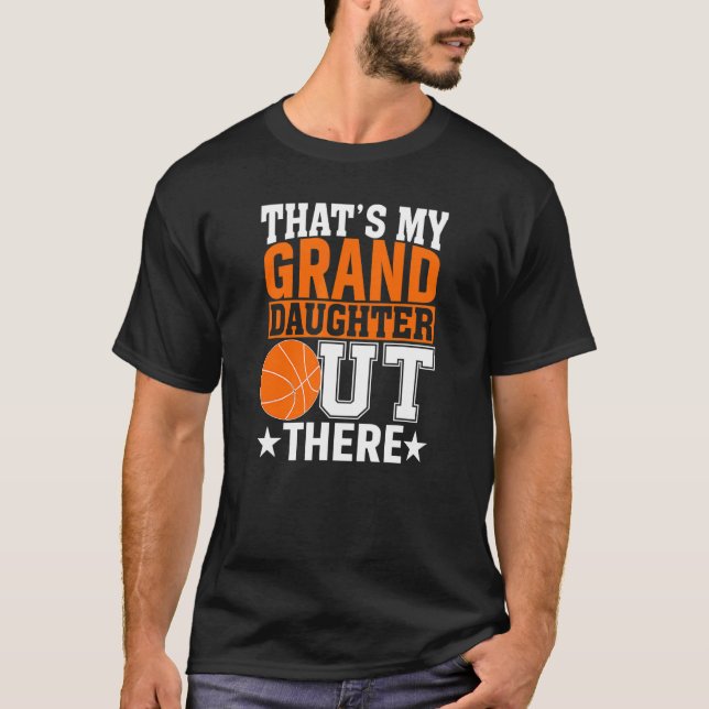 Thatu2019s Min mordotter där ute Basketball G T Shirt (Framsida)