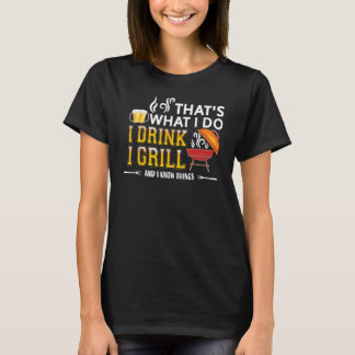Thatu2019s vad jag dricker i tjejen och jag vet de t shirt