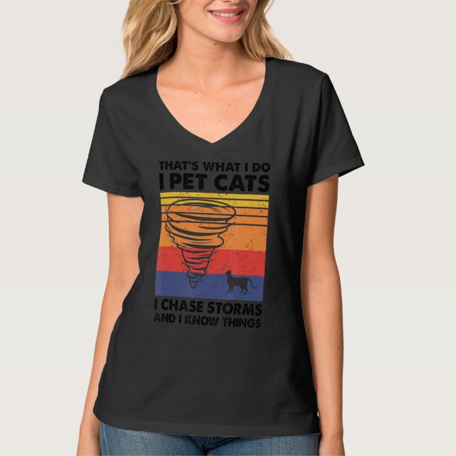Thatu2019s Vad jag gör i Chase Storms, St. T Shirt (Framsida)