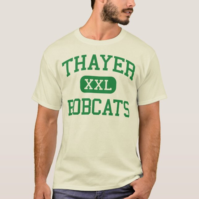 Thayer - Bobcats - högstadium - Thayer Missouri Tee Shirt (Framsida)