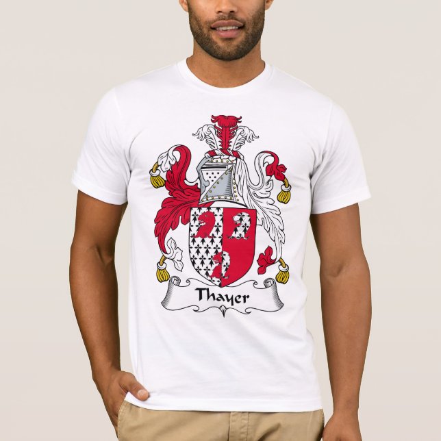 Thayer familjvapensköld tee shirt (Framsida)