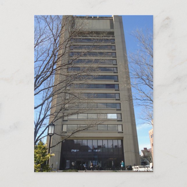 Thayer gata, östlig sida, Providence, RI Vykort (Framsida)