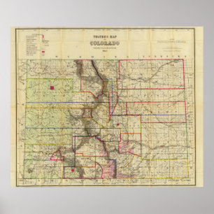 Thayer karta av Colorado 2 Poster