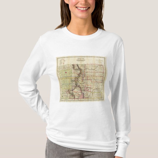 Thayers karta av Colorado 2 Tee (Framsida)