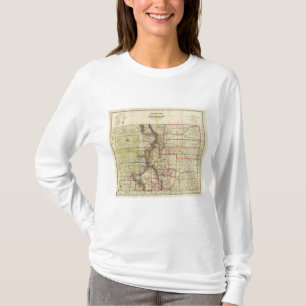 Thayers karta av Colorado 2 Tee Shirt