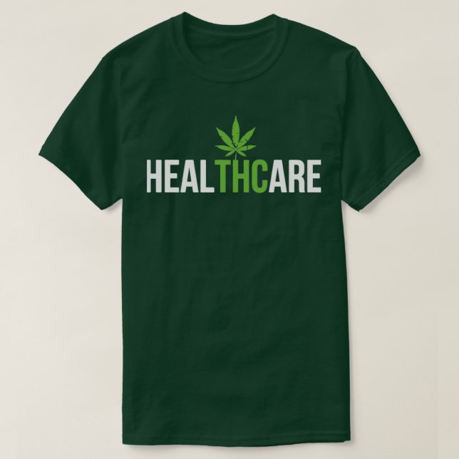 THC är medicin T Shirt (Design framsida)