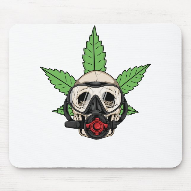THC Ogräs Scuba Diver Musmatta (Framsidan)
